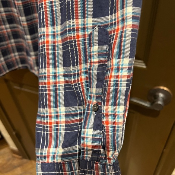 Lands End Men’s Button Down Flannel XL - Picture 6 of 9